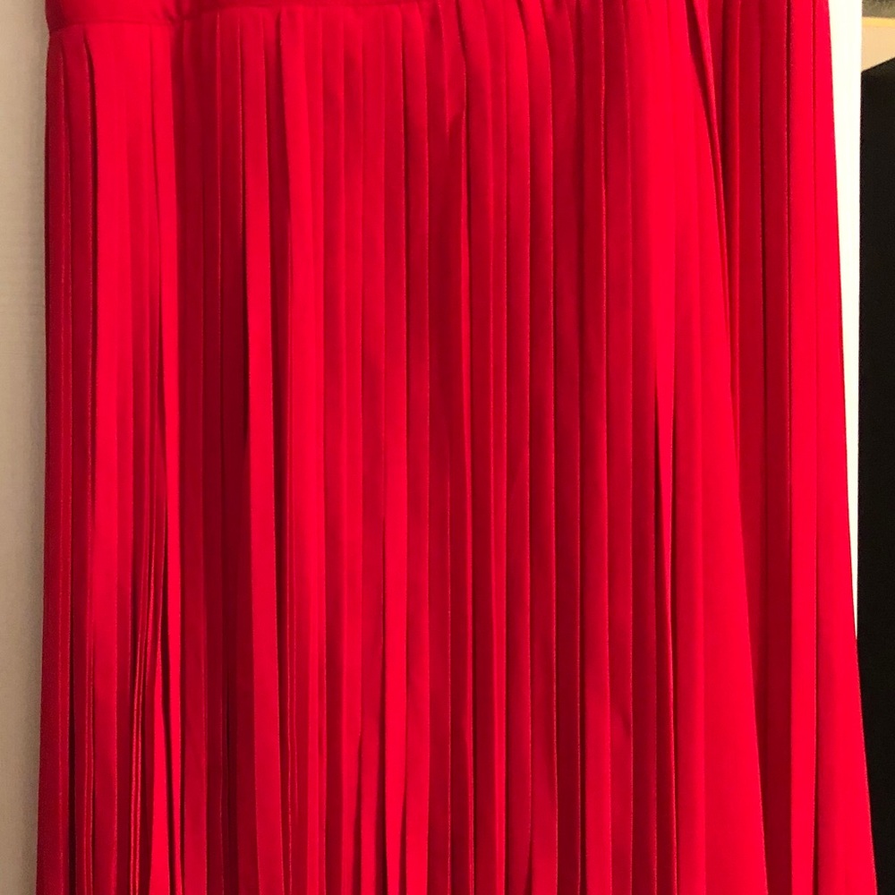 Red Fringe Skirt
